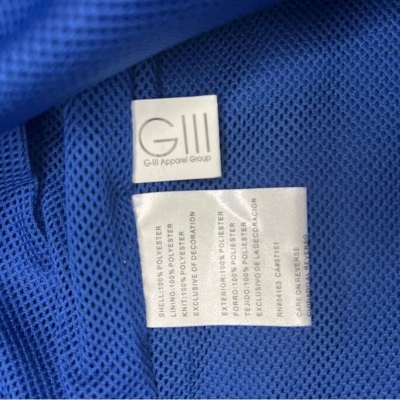 Colts Windbreaker NFl GIII Apparel Size XL. Authentic NFL NWOT - Picture 9 of 10